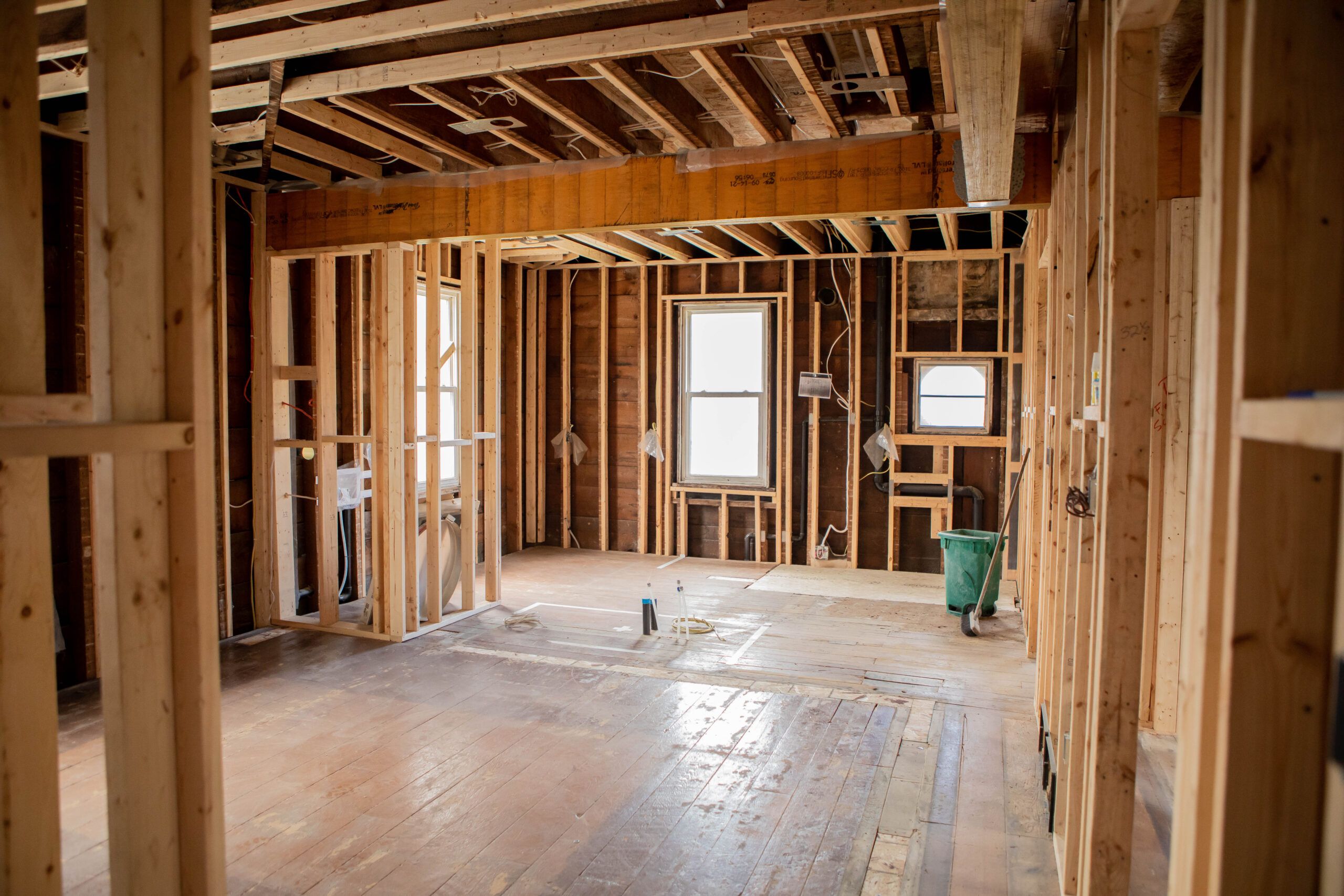 Home renovation, Construction site