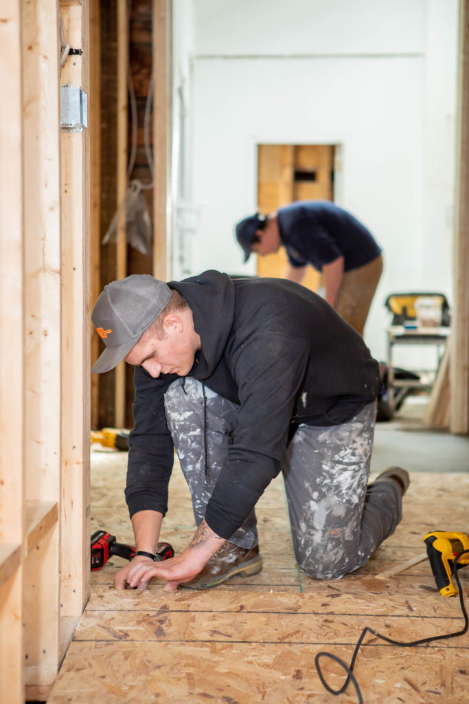 Subfloor Installation 